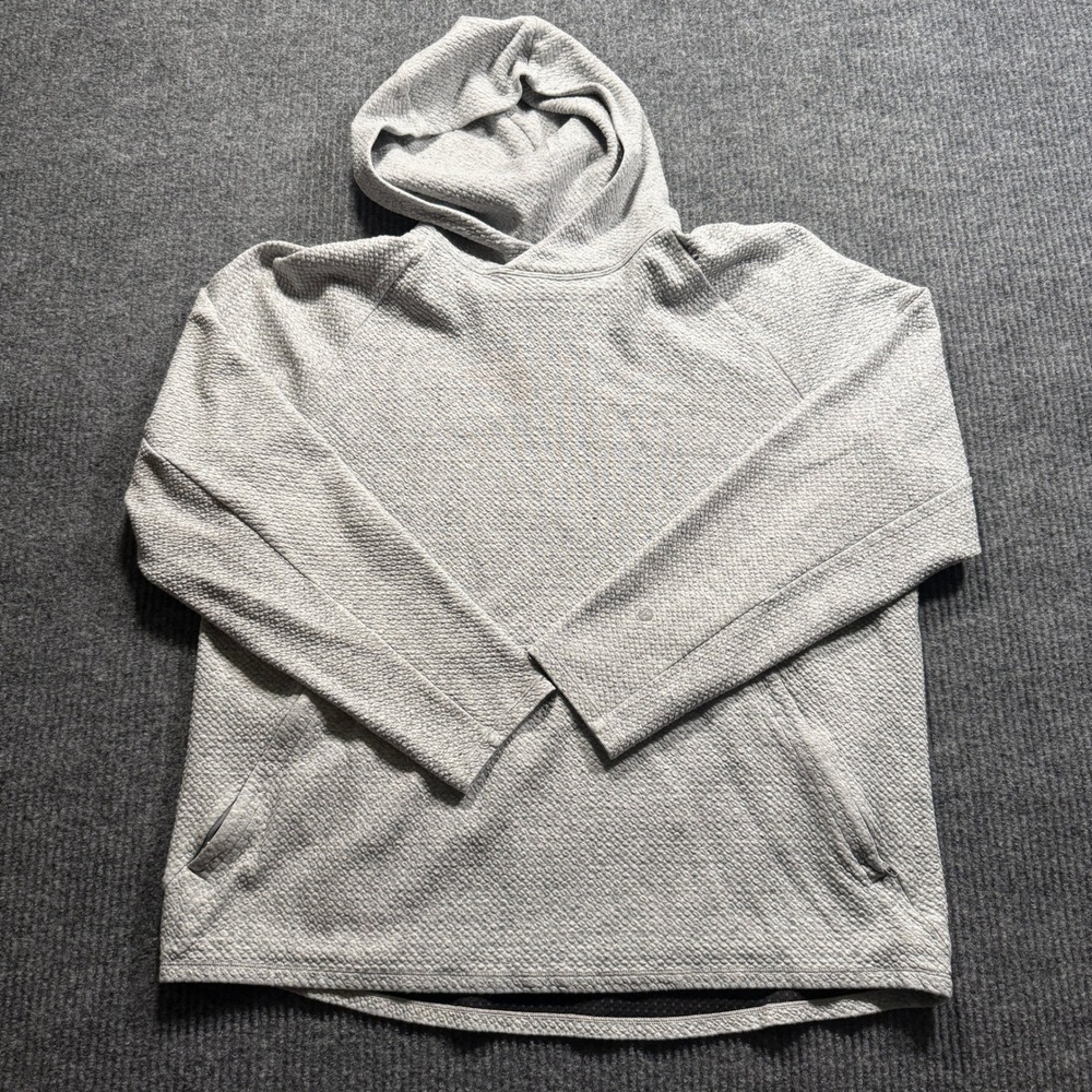 Lululemon Engineered Warmth Hoodie Mens XXL Grey Athleisure Performance